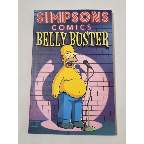 Simpsons Comics Belly Buster Book | 2004 Bongo Entertainment - Picture 1 of 5